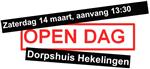 14 maart OPEN DAG