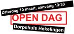 10 MAART - OPEN DAG   Dorpshuis Hekelingen