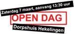 7 MAART - OPEN DAG