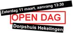 Open Dag - 11 maart - Dorpshuis Hekelingen